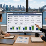 Comparison chart of Australia's top offshore staffing companies showing pricing and locations 2026