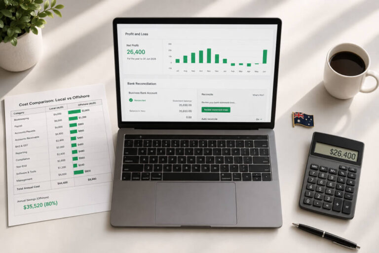 Offshore accounting staff for Australian firms 2026 - Xero bookkeeper cost comparison, Webco Talent"