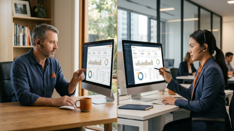 Australian accounting firm managing a compliant offshore accounting team across Melbourne and offshore hubs.